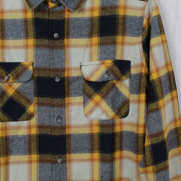 NEW STOIC Flannel Plaid Long Sleeve Shirt Size S - Picture 4 of 10